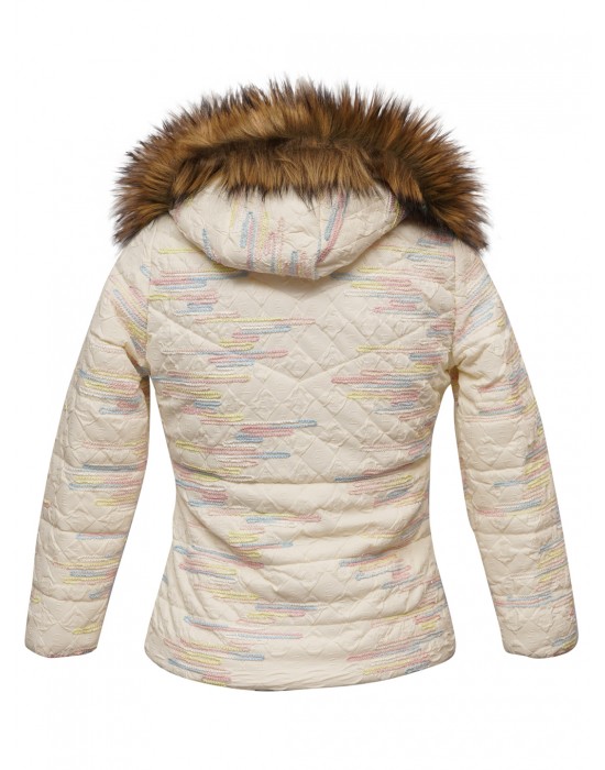 Girls Jacket Quilted Snow White